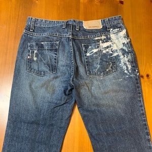 Oakley 34/32 distressed jeans